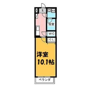 サニーハイツ新瑞橋 間取り図