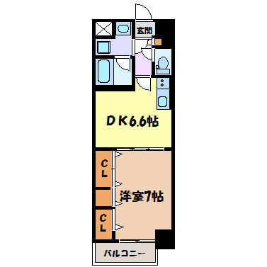 フローラ 間取り図