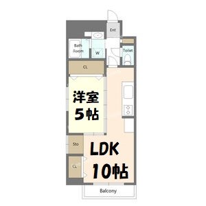エルザセンティア筒井 間取り図