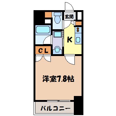 レジデンス金山スクエア 間取り図