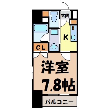 レジデンス金山スクエア 間取り図