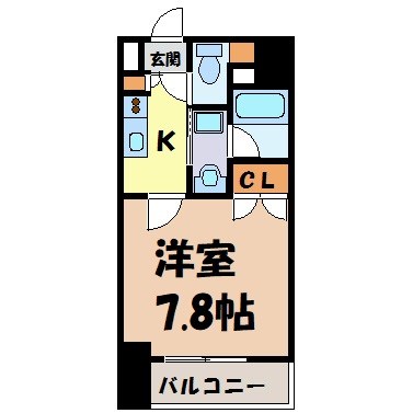 レジデンス金山スクエア 間取り図