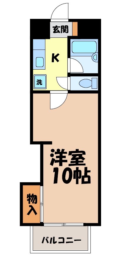 第2アイオーキャッスル 間取り図