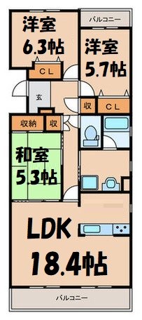 ベルコート大島 間取り