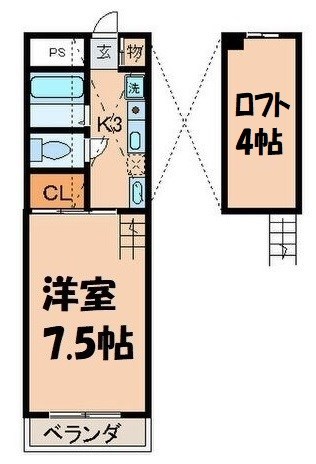 エスポワール本山 間取り図