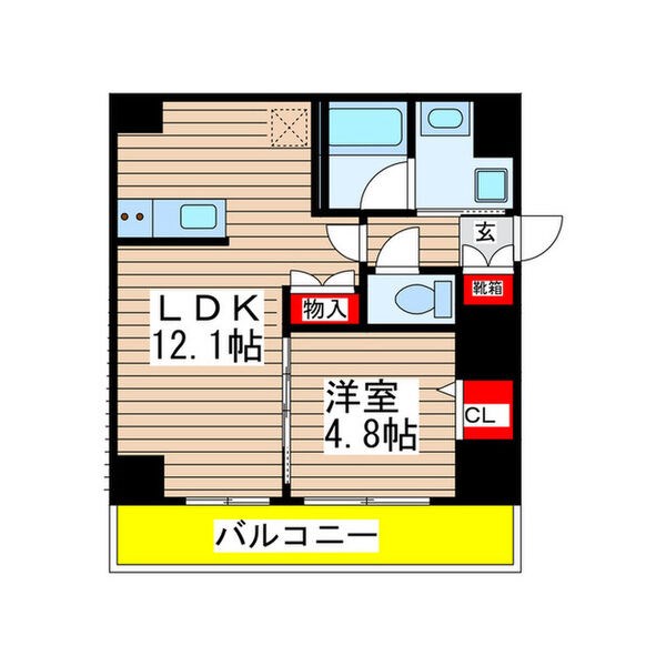 プレミアム大須 間取り