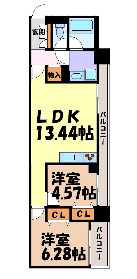 三の丸殿 間取り図