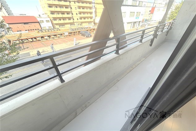 三の丸殿 ベランダ