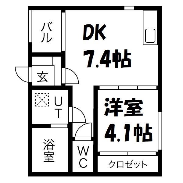 グランツ広路通 間取り図