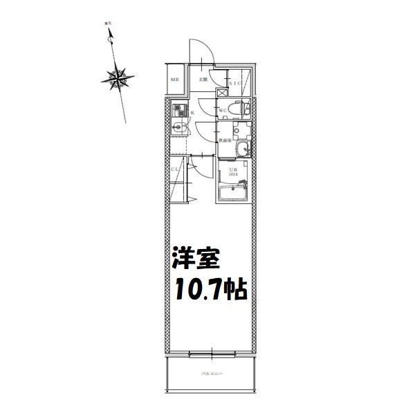 CREST TAPP金山 間取り図