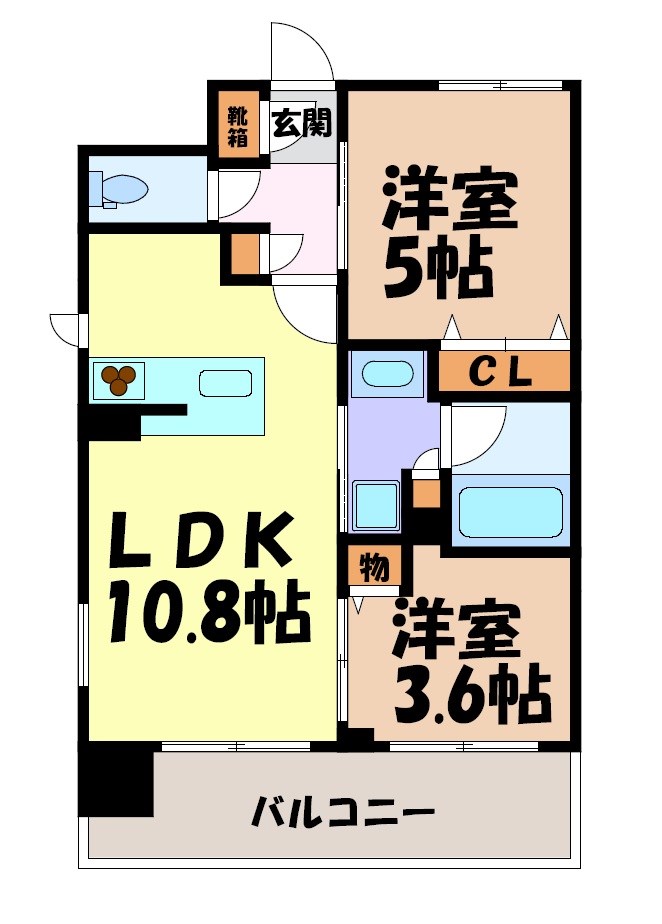 プレサンスロジェ千種駅NORTH 間取り図