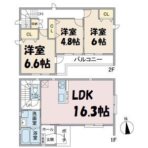 プログレス本郷B 間取り図