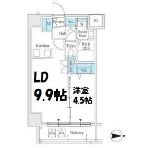 プレイズシード名古屋亀島 間取り
