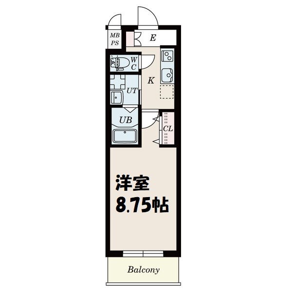 セントフィオーレ新栄 間取り図