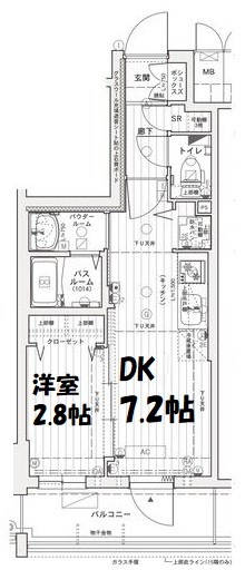 エステムコート名古屋上前津 間取り図