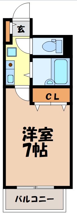 ヒルサイド今池 間取り図