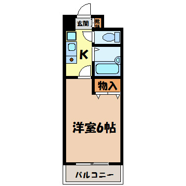 ルミエール芳野 間取り図