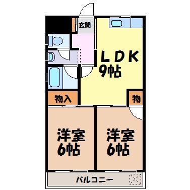 ヴィラ千石 間取り図