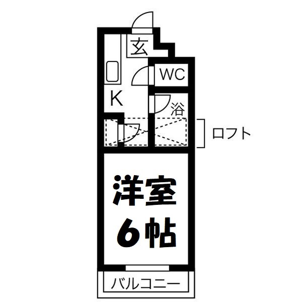ラ・フォーレ駒方B棟 間取り図