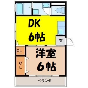 メゾンひまわり 間取り図
