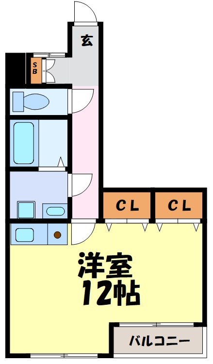 松軒ビル 間取り図