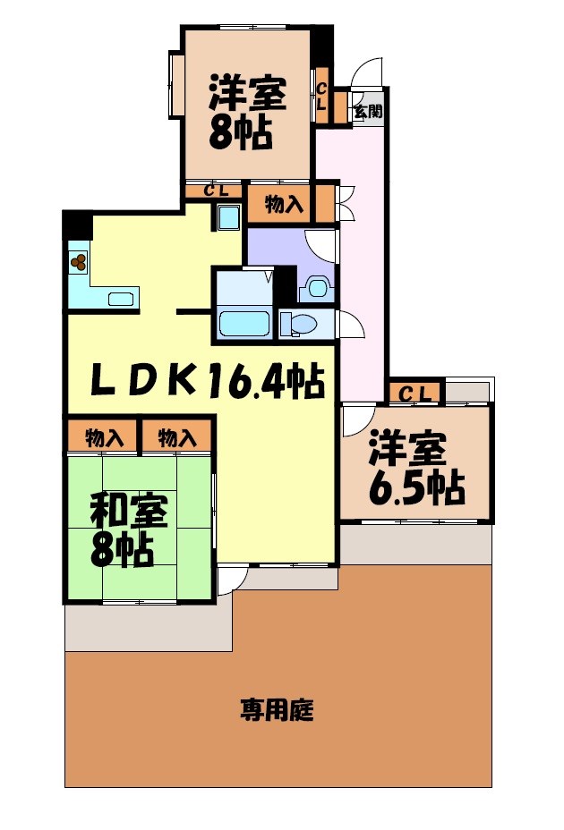 パルナス岳見町 間取り図