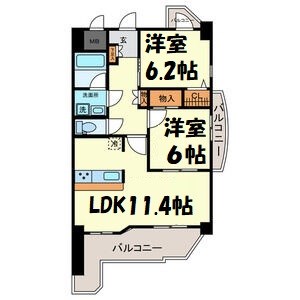 ラ・マルゲリータ 間取り図