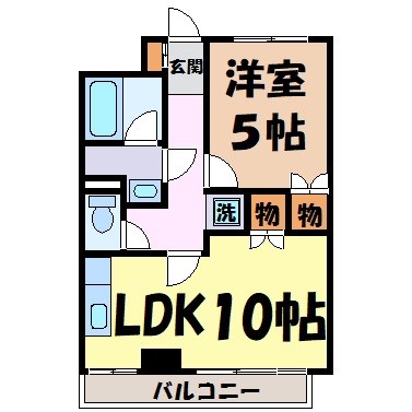 第２中央ビル 間取り図