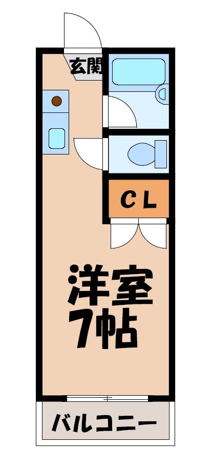 ケントハウス 間取り図