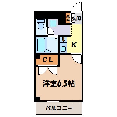 アンプルールフェールVert 間取り図