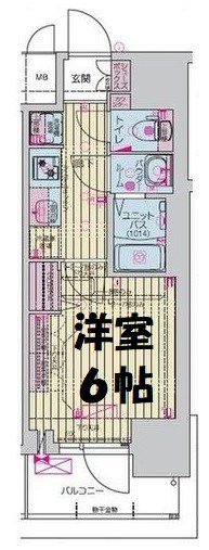 プレサンス上前津ディアシス 間取り図