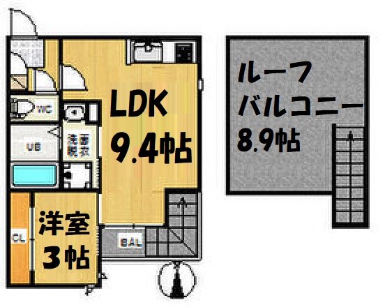 GRANDTIC浅間町 間取り図