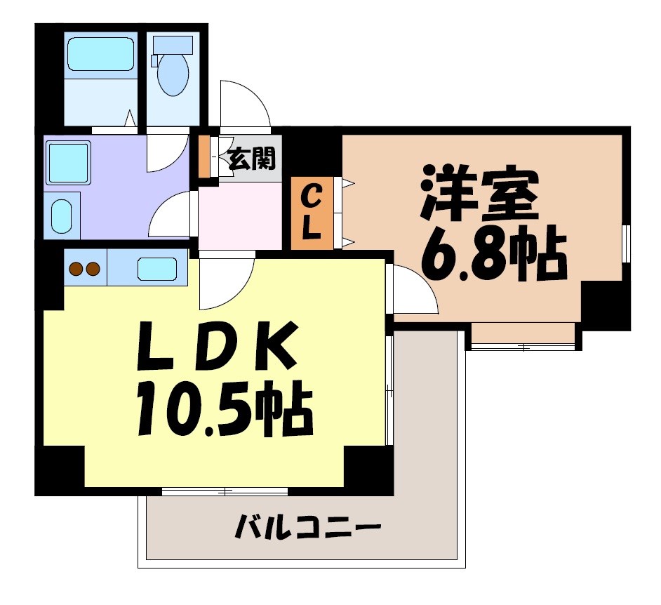 プロクシィスクエア松原 間取り図