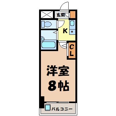 置地マンション 間取り図