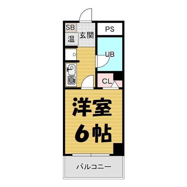 キングスコート今池 間取り図