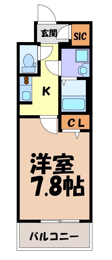 S-RESIDENCE尾頭橋beaute 間取り図