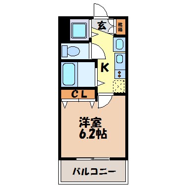 プレサンス名古屋城前ラバンカ 間取り図