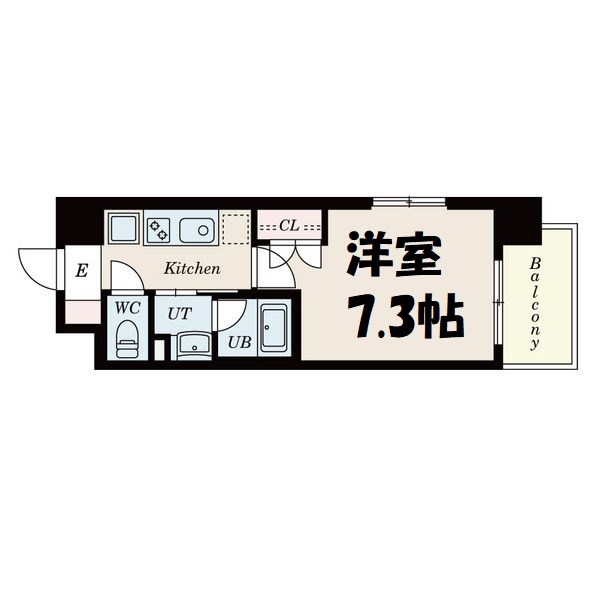 レーベスト平安 間取り図