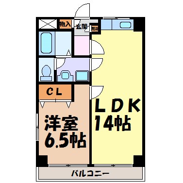ガーデンパレス桜山 間取り図