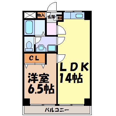 ガーデンパレス桜山 間取り図