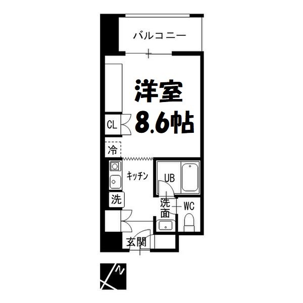 Ritzy本山 間取り図