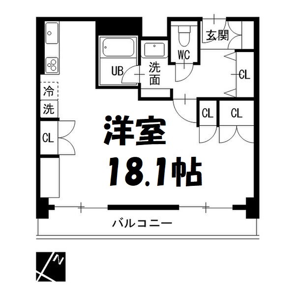 Ritzy本山 間取り図
