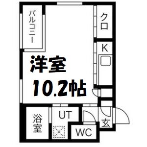 SPACE CUBE HONJIN 間取り図