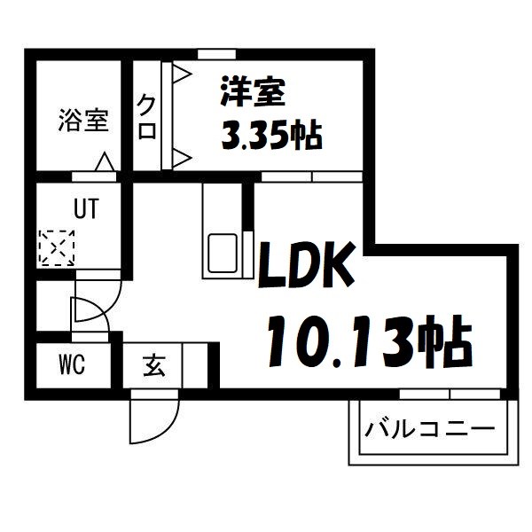 カーササクラーレ 間取り図