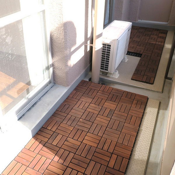 松月アイリス ベランダ