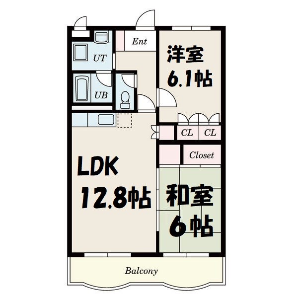S-FORT新瑞橋 間取り図