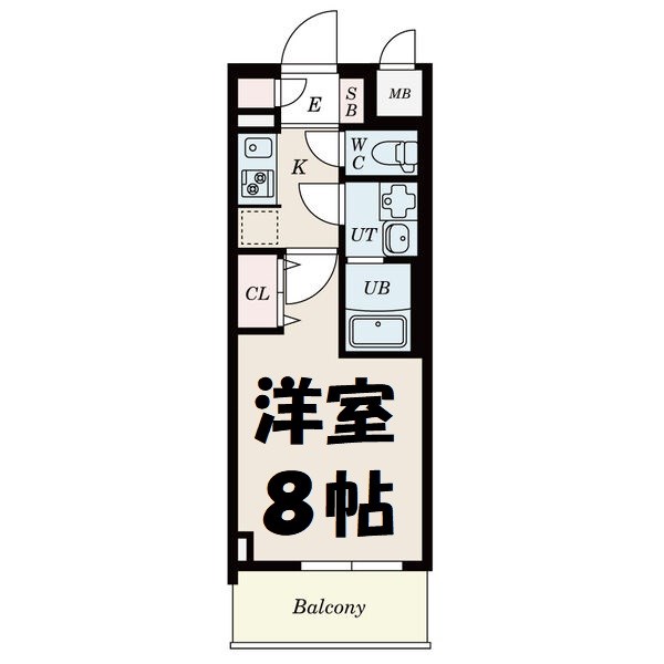 S-RESIDENCE志賀本通North 間取り