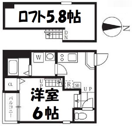 ハーモニーテラス東水切町 間取り図