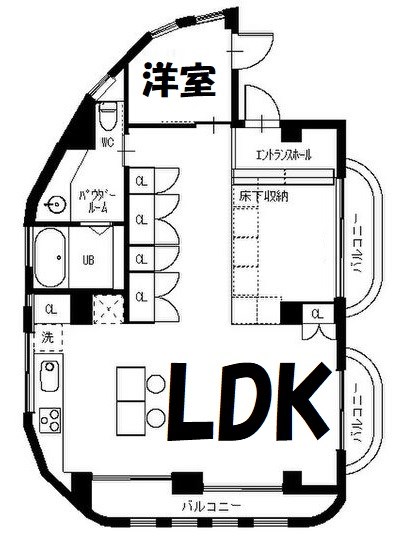 aurora　building 間取り図