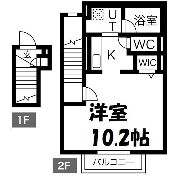 サンライズガーデンⅡ 間取り図